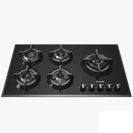 تصویر  اجاق صفحه‌ای 5 شعله پلو پز وسط بلانتون GS6504GB