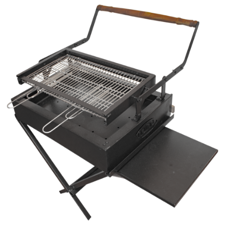 نمای کلی باربیکیو پدالی ذغالی نالینو مدل DINO