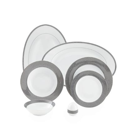 تصویر  سرویس ایتالیا اف 28 چینی زرین سورن درجه 1