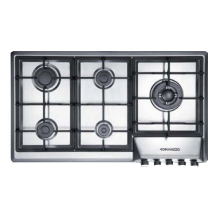 تصویر  اجاق گاز صفحه‌ای پنج شعله رومانزو مدل 921