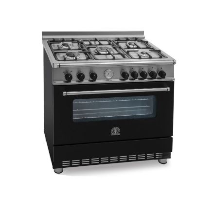 تصویر  اجاق گاز لاجرمنیا مورانو مدل 4001B رنگ مشکی