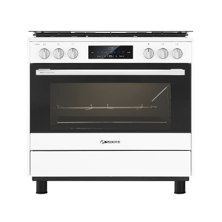 اجاق گاز اسنوا مدل SGC5-3112N با پایه از نمای روبرو	