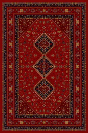 فرش ماشینی مهستان 500 شانه 6 متری مدل شاهسون 5025