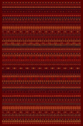 فرش ماشینی مهستان 500 شانه 4 متری مدل شاهسون 5030