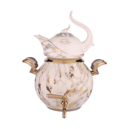 کتری و قوری کروپ ست مدل کیانا ماربل کد 701M