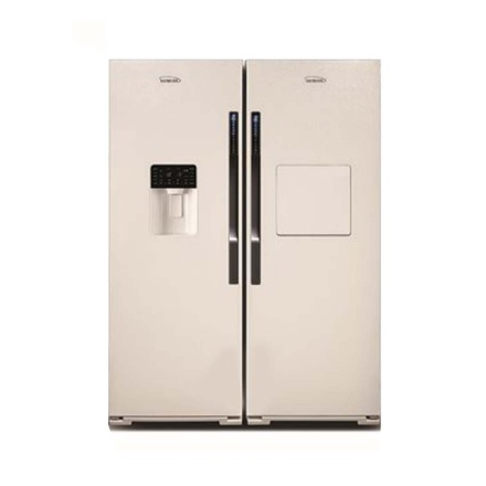 یخچال و فریزر دوقلو الکترواستیل مدل UNI GLASS UNIQUE