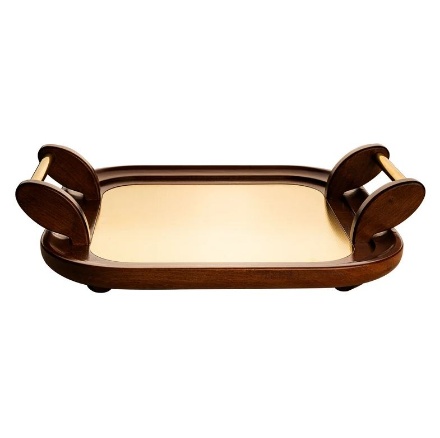 سینی مستطیل کروپ ست مدل چیتر اگندمی 4001