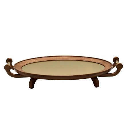 سینی کروپ ست گردژینا طلایی گندمی مدل CC4001