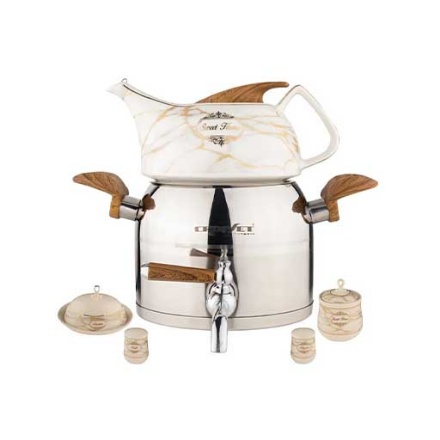 ست کتری و قوری کروپ ست مدل ماهور 3301